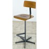 CHR152A Barstool with Footrest