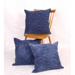 PL34 Turkish Blue Cotton Pillow