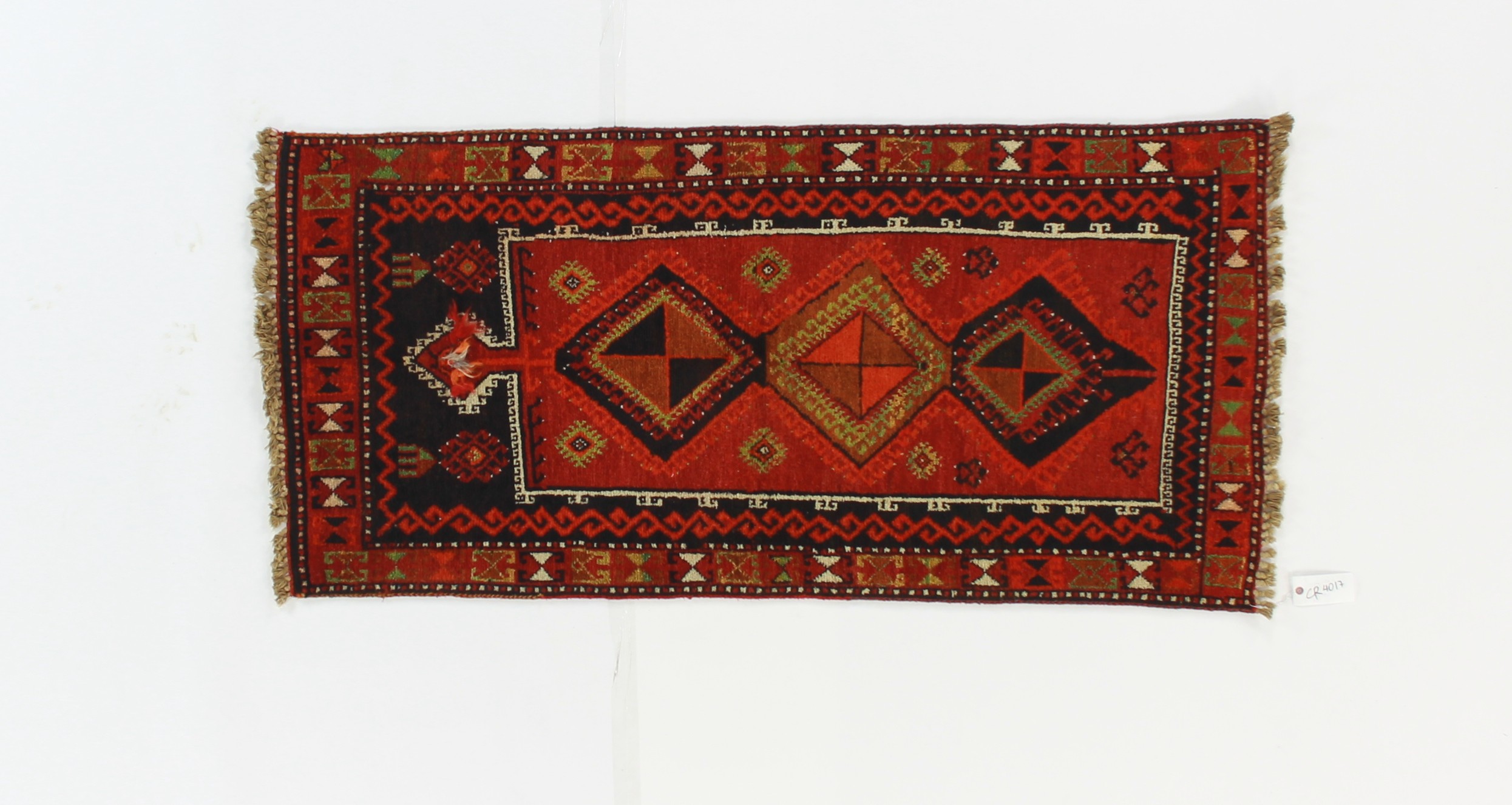 CR4017- VINTAGE KURDISH RUG 2.10 X 5.11