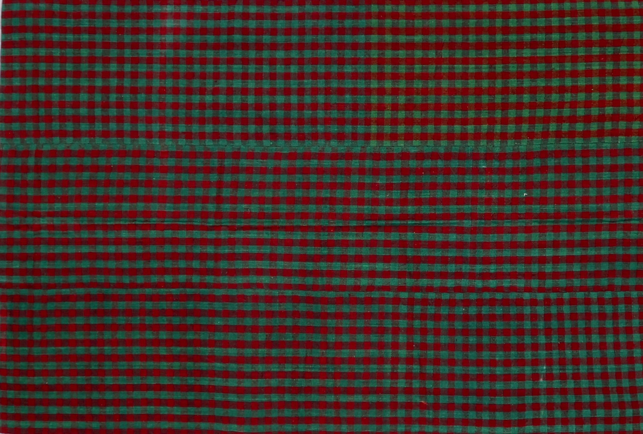 KL1869 VINTAGE TURKISH SOFRA KILIM RUG 4'8