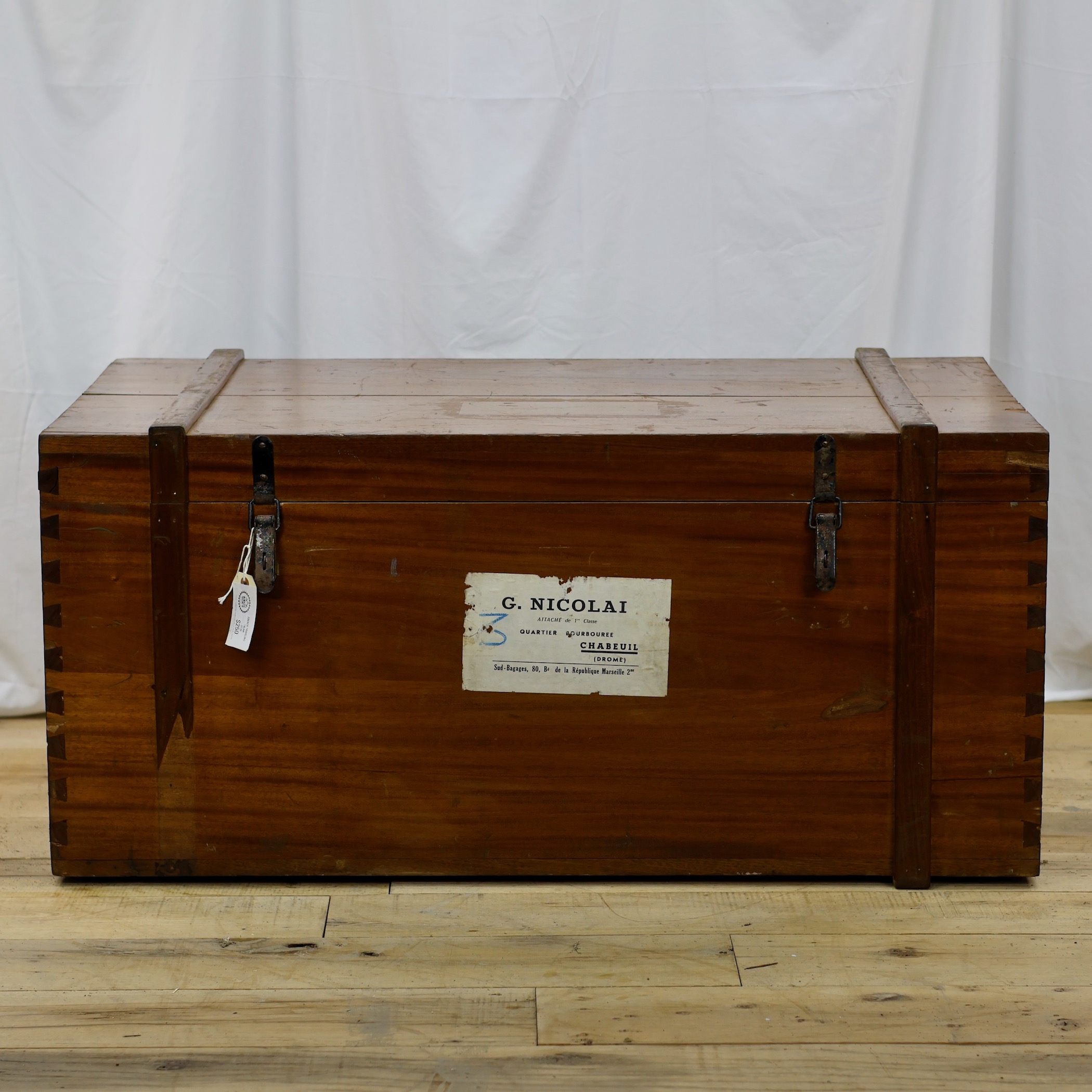 ST39 FRENCH TRAVEL TRUNK