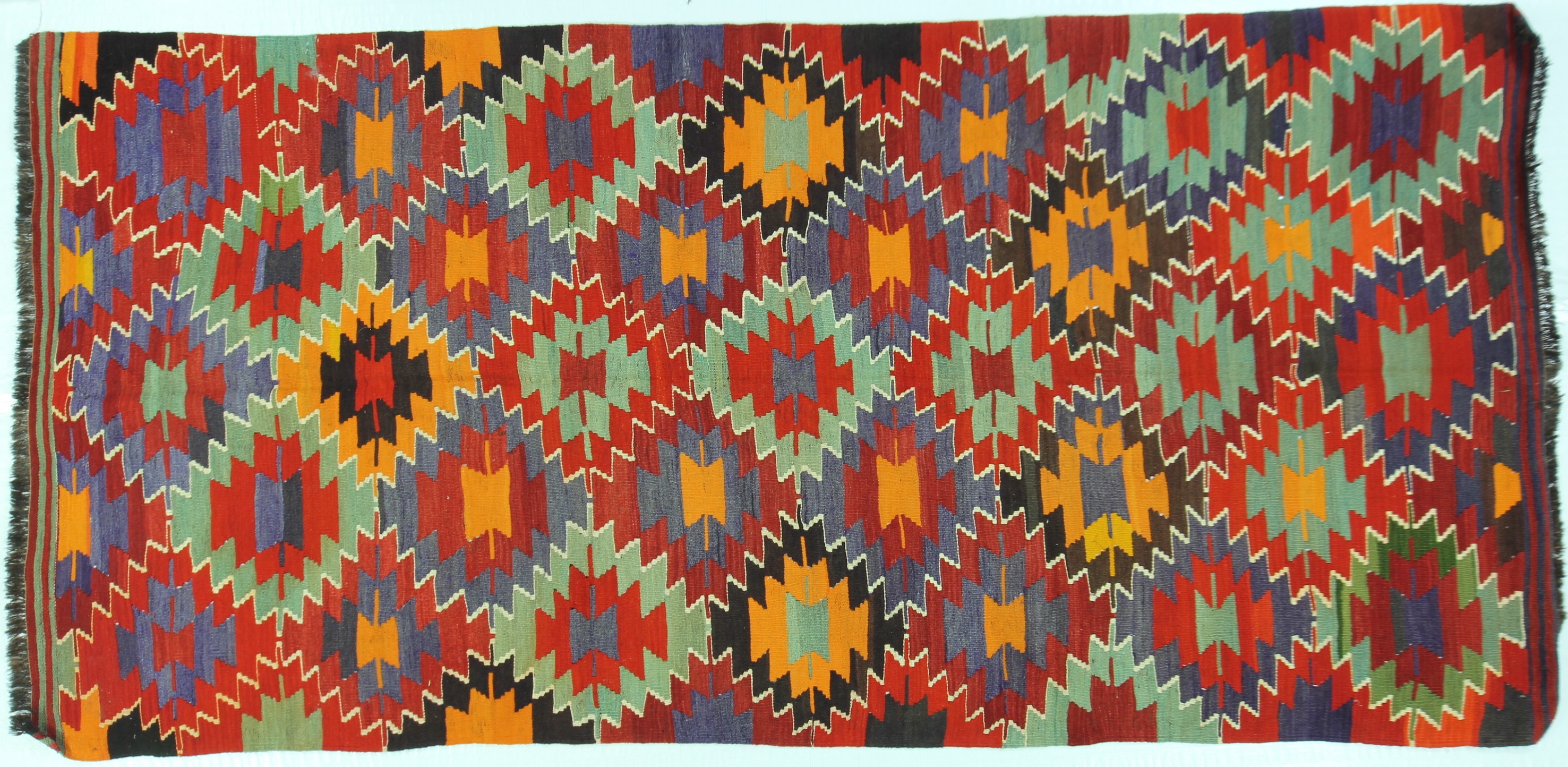 KL6131 VINTAGE KILIM 5.1x10.8