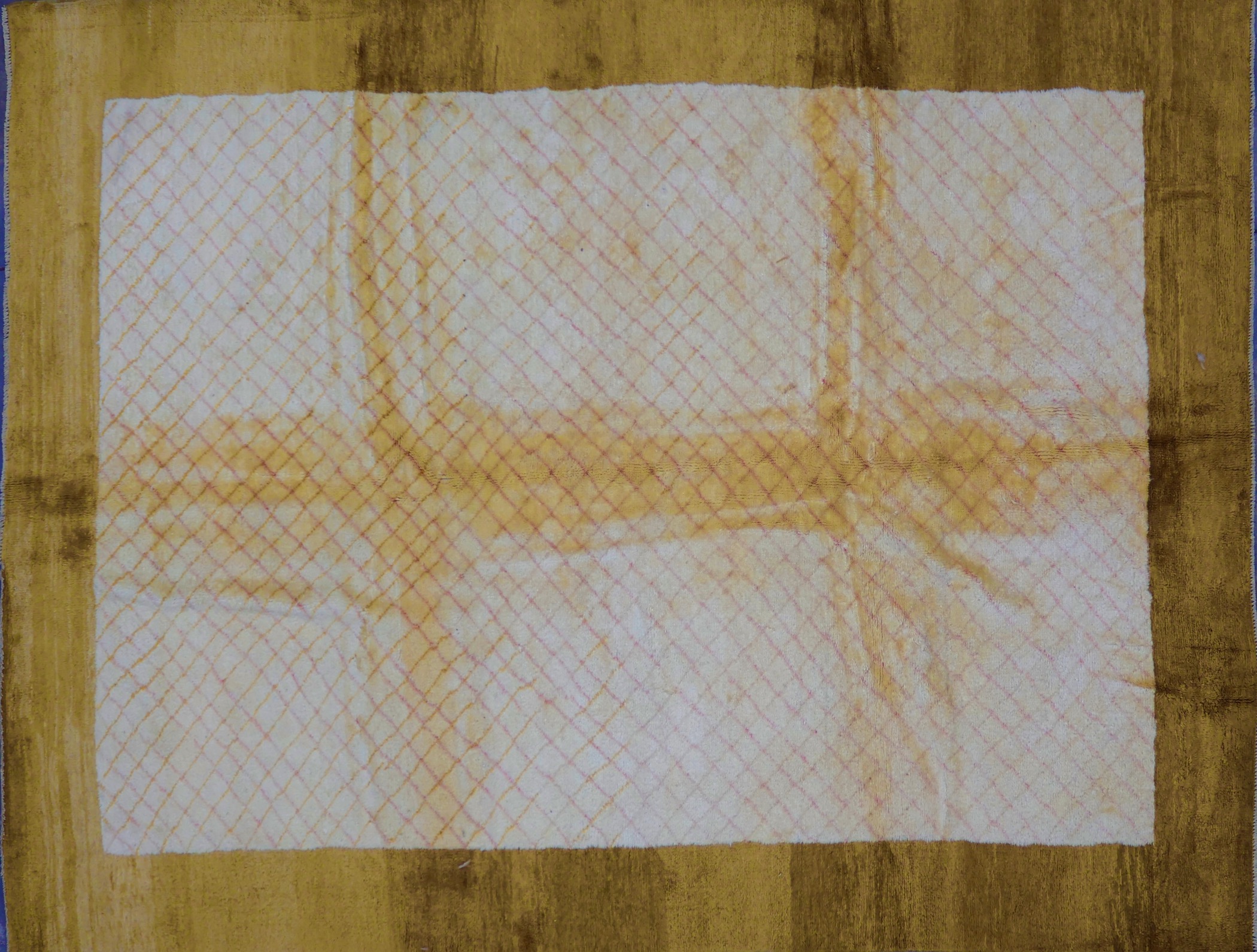 CR7094 VINTAGE 1990s TURKISH KONYA RUG 7'4