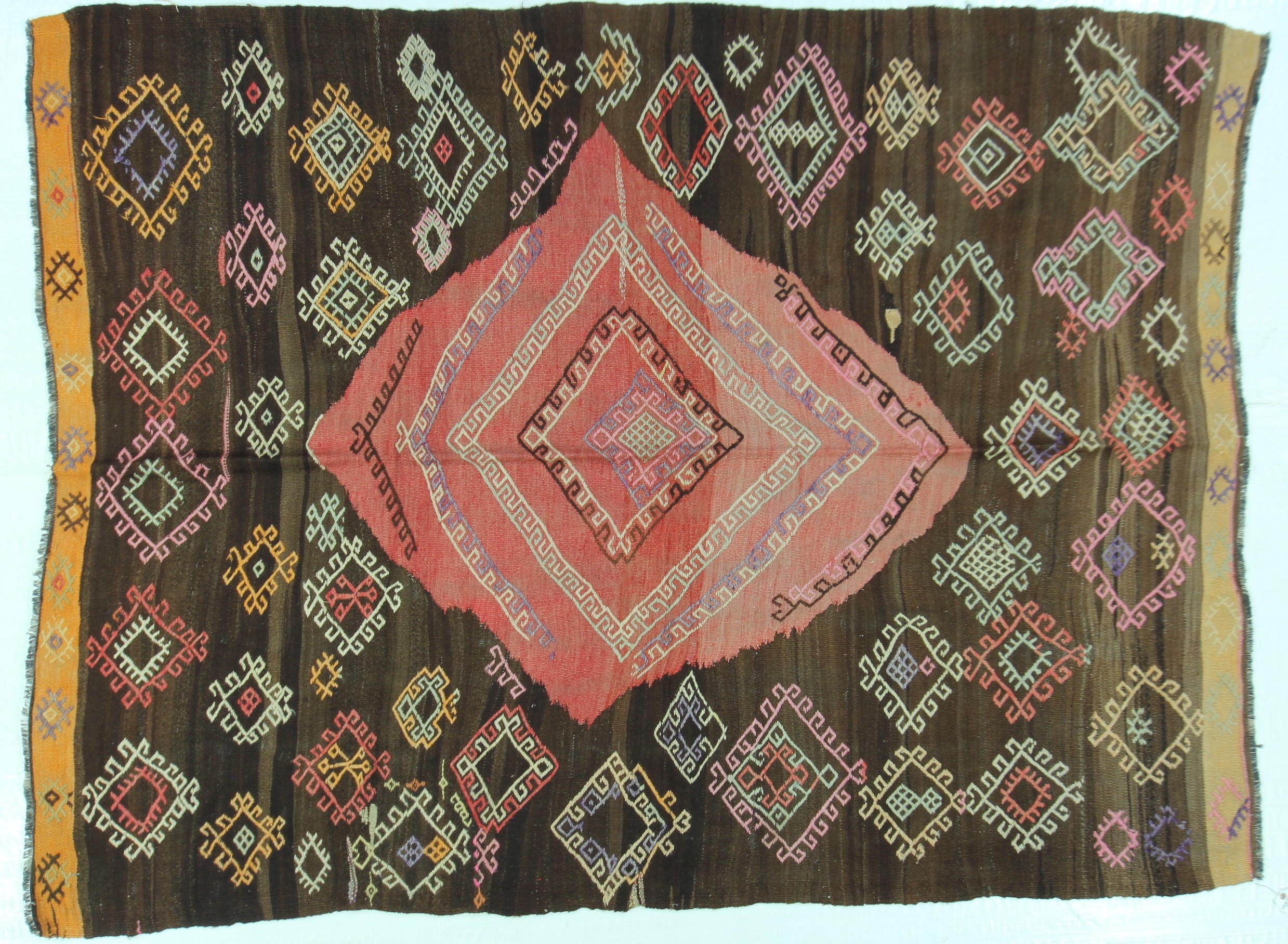 TK1803 VINTAGE KILIM 6.5x8.7