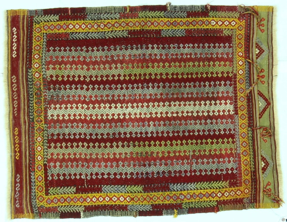 KL3829 - VINTAGE  KILIM 2.8 X 3.6