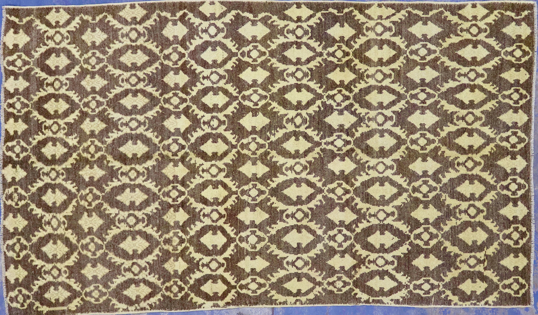 CR5044 RECLAIMED VINTAGE TURKISH KONYA RUG 5'2