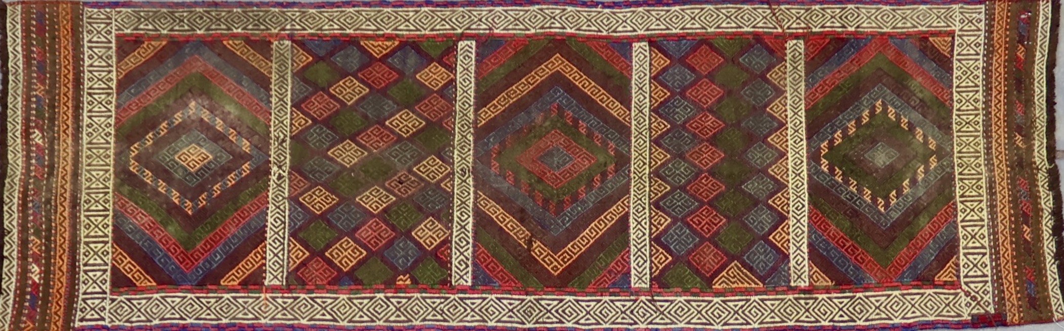 KL8569 NEW PAKISTANI BALUCH CICIM KILIM 1'11