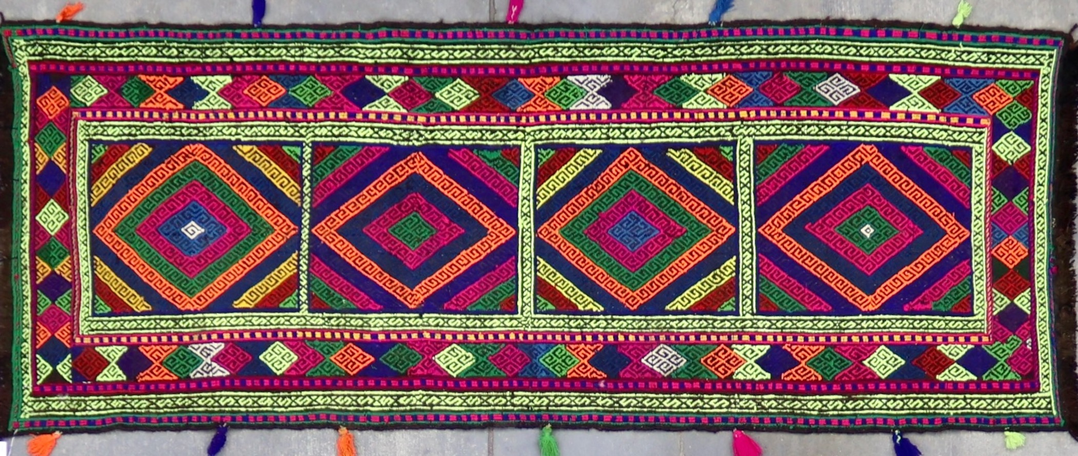 KL8559 NEW PAKISTANI BALUCH CICIM KILIM RUG 1'11