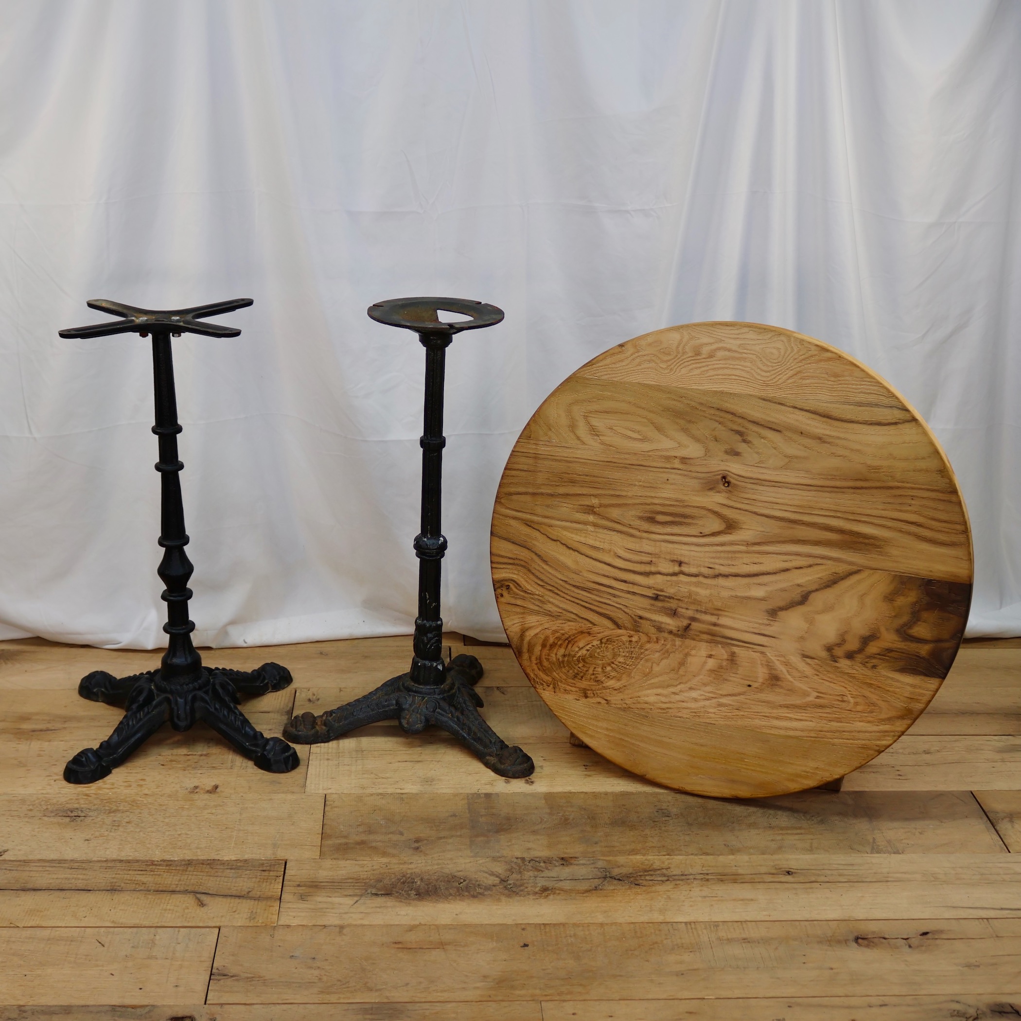 TB189 BISTRO TABLE WITH ROUND WOOD TOP