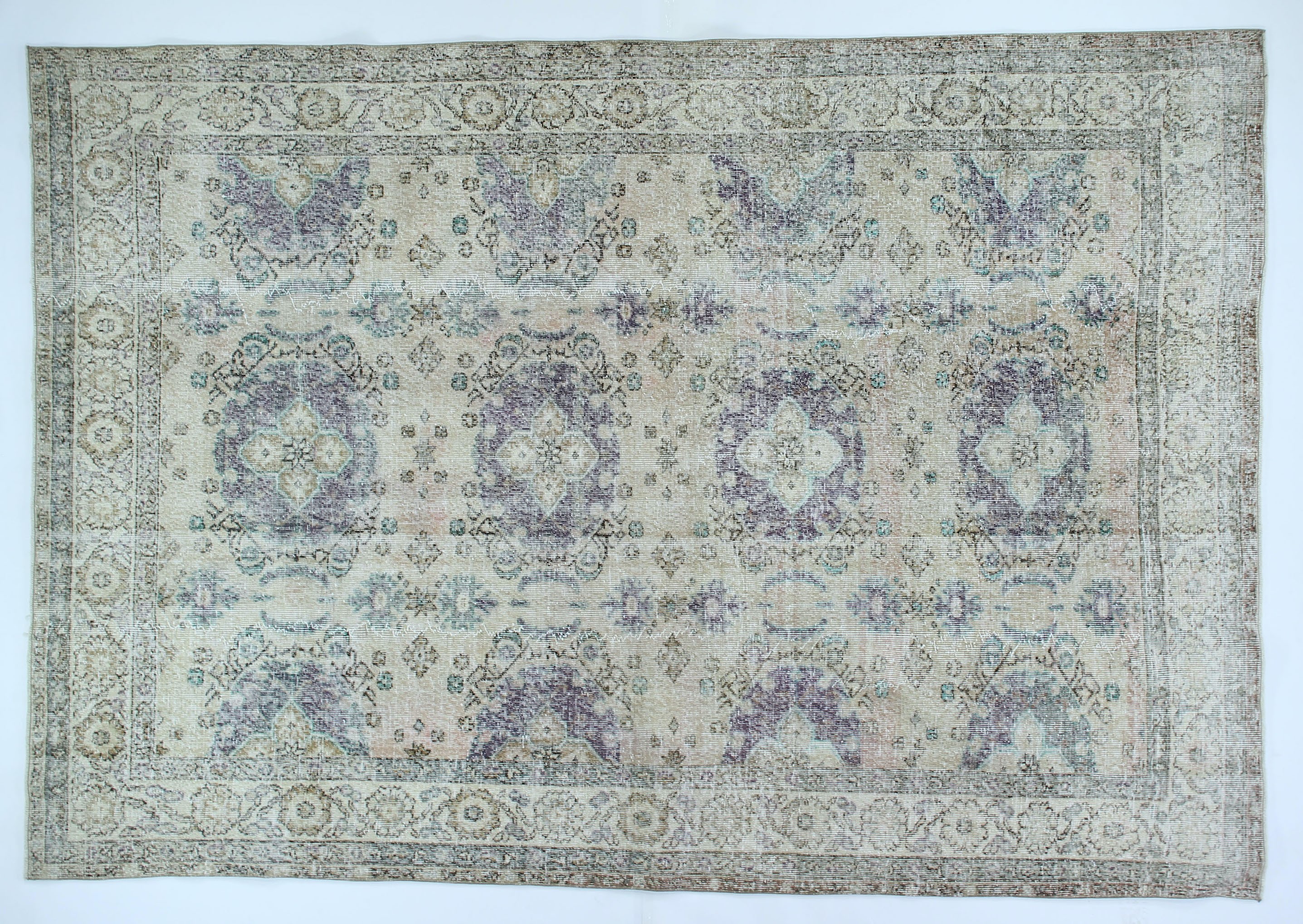 OD 2610 ANTIQUE WASH VINTAGE RUG  7 X10.2