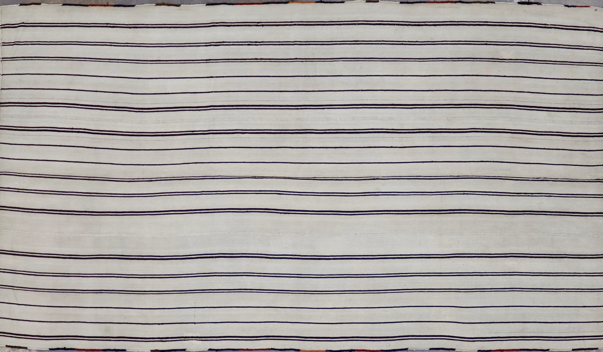 CR8500 VINTAGE TURKISH KONYA KILIM RUG 6' X 10'9