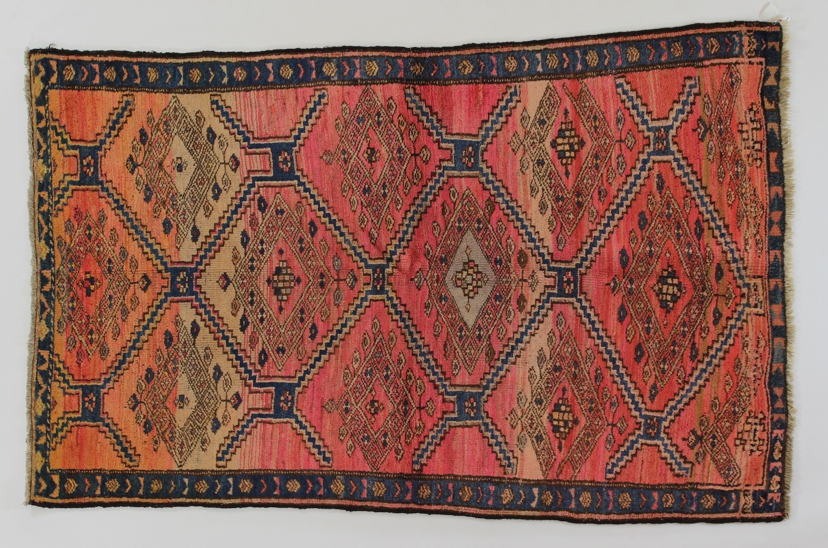 SH459- VINTAGE KURDISH RUG  4.1 X 6.2