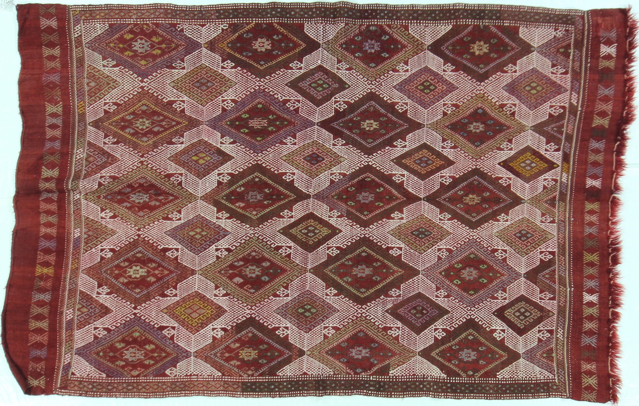 KL5691 VINTAGE KILIM 4.10x7.3