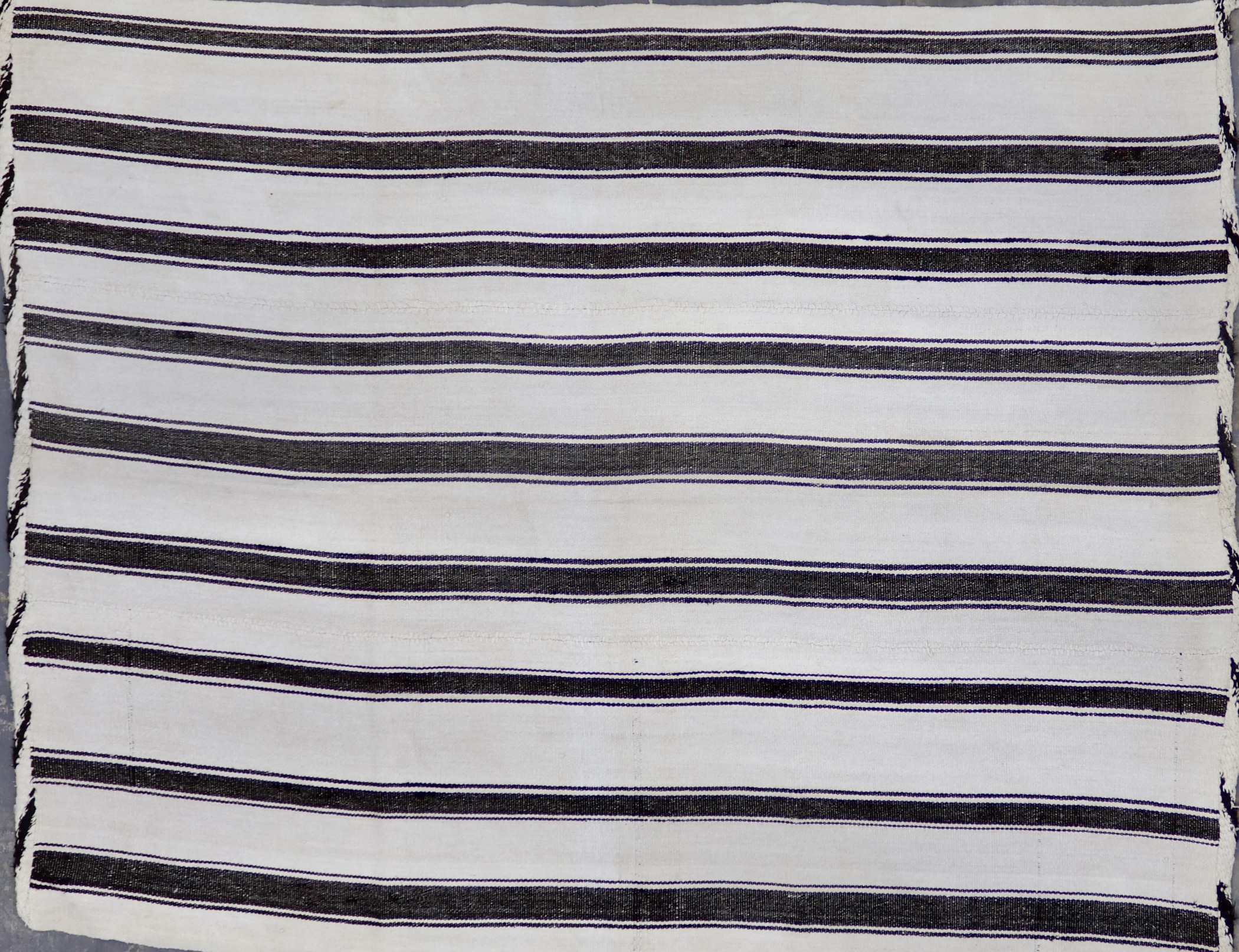 KL8141 VINTAGE 1990s TURKISH KONYA KILIM RUG 6'10