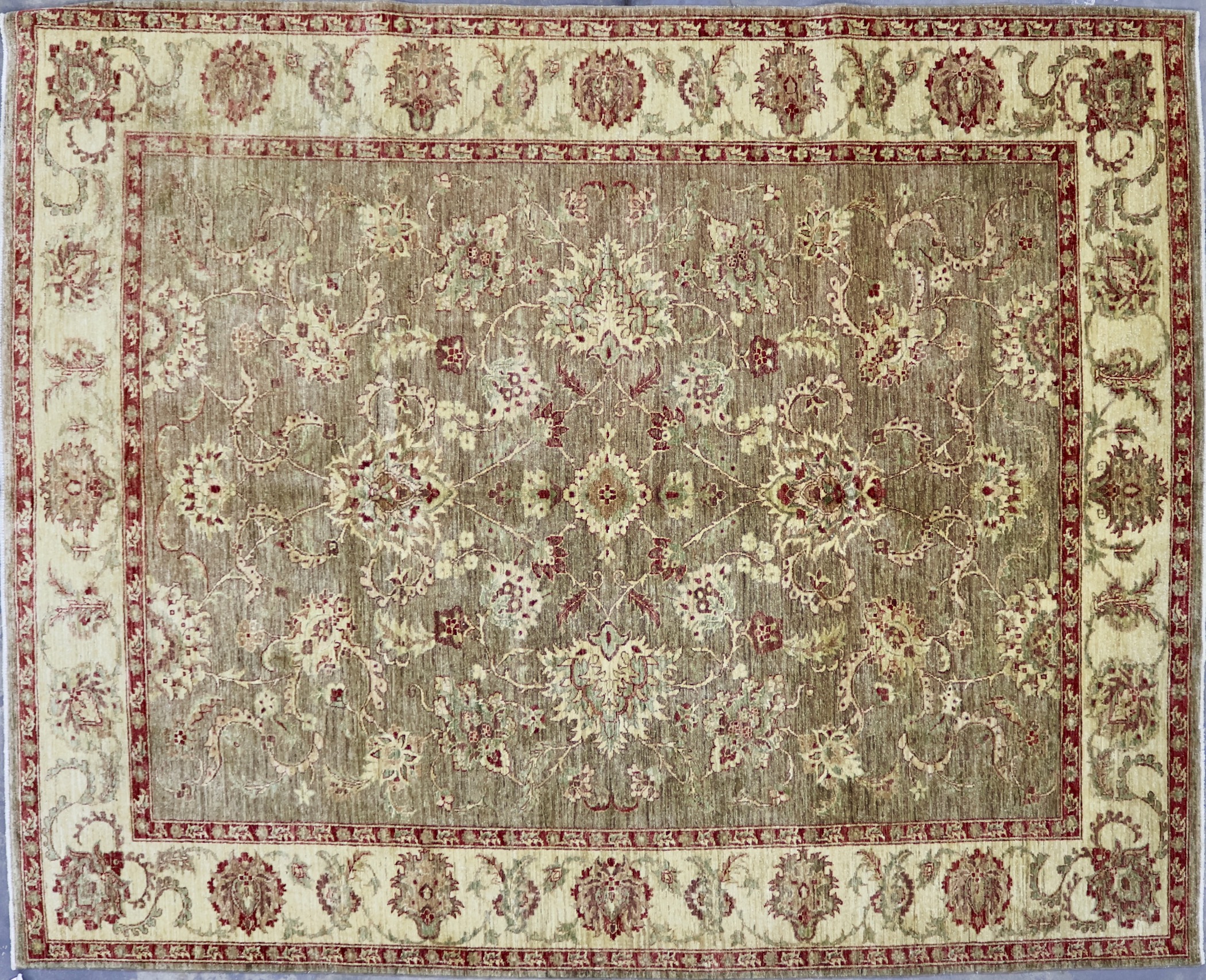 CR8390 NEW PAKISTANI INDOPERSIAN RUG 8'2