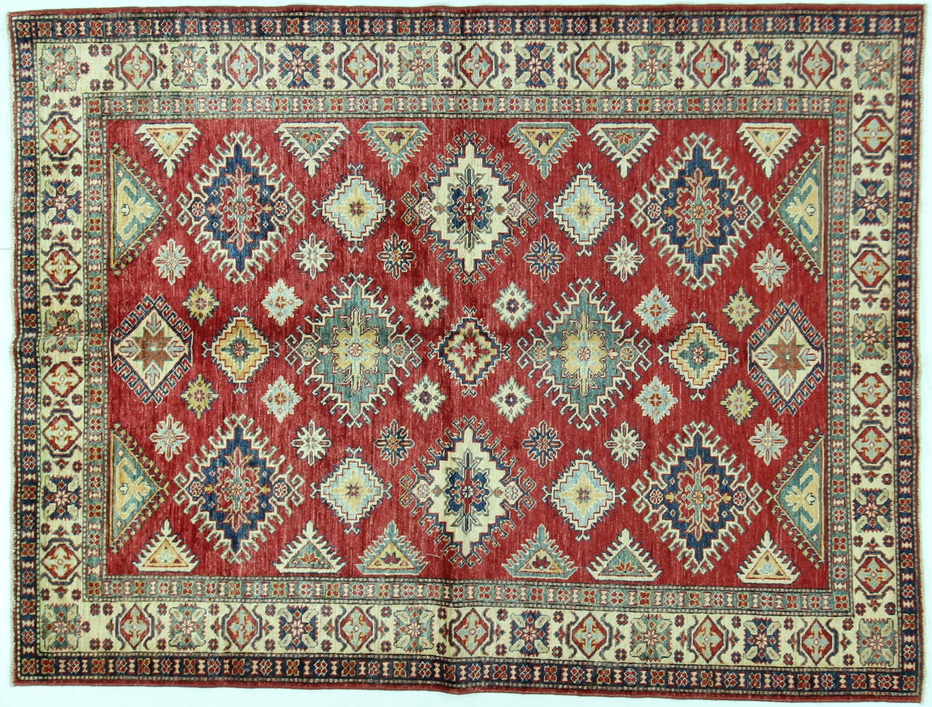 KH29 VINTAGE RUG 5.2x6.9