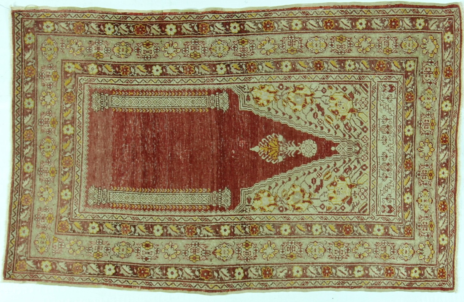 SH2 ANTIQUE KONYA CARPET 3.8x5.4