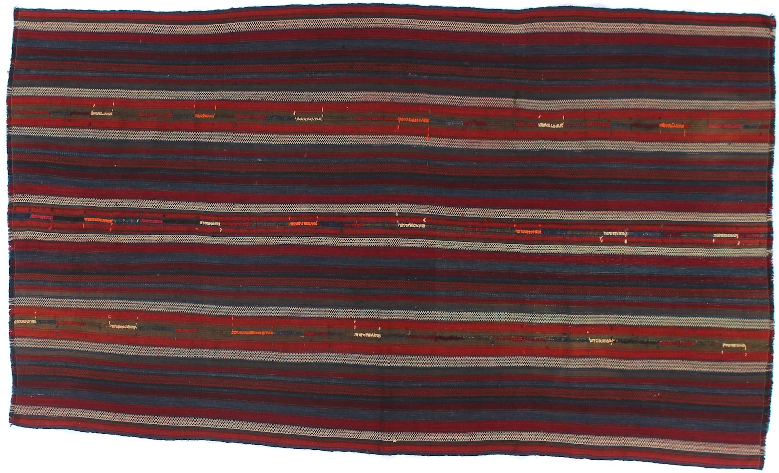 KL2821 - VINTAGE  KILIM  5.2 X 8.11