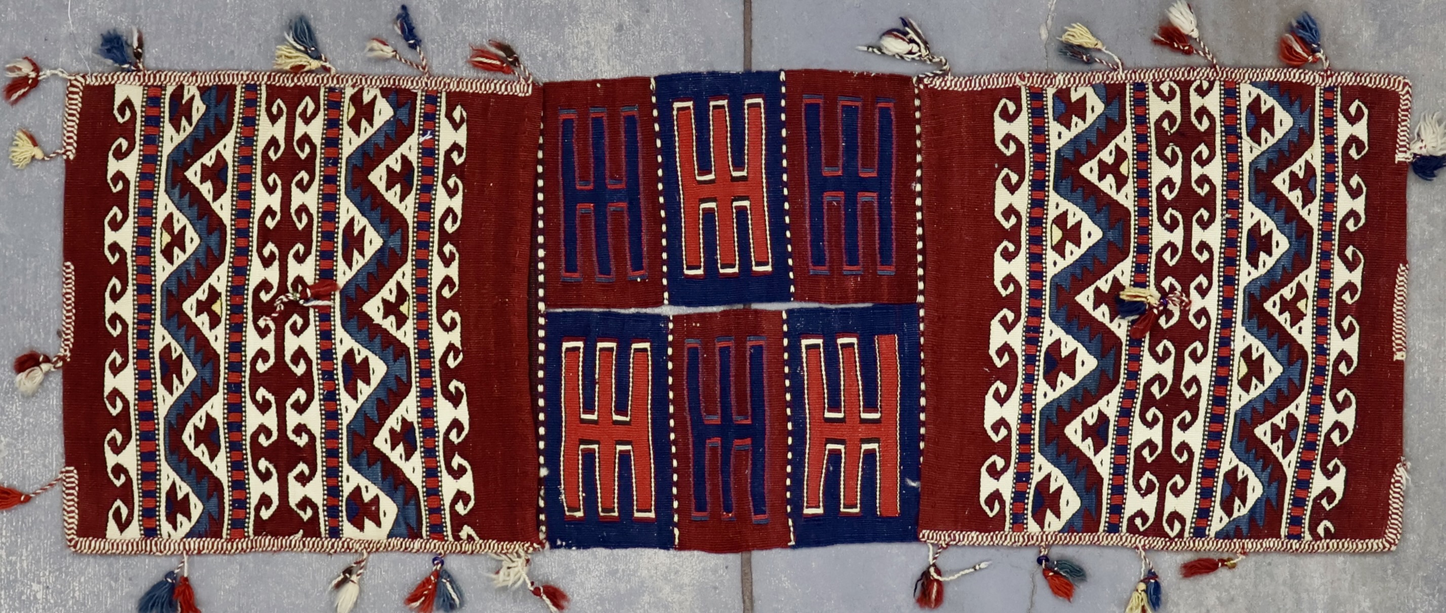 PL8263 ANTIQUE 1920s TURKISH AYDIN TEXTILE 1'6
