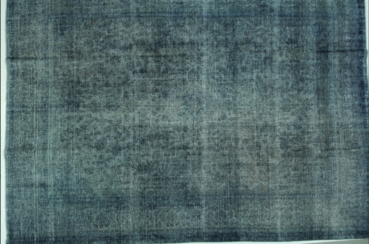 OD7067 BLUE OVERDYE RUG 9.8x12.10