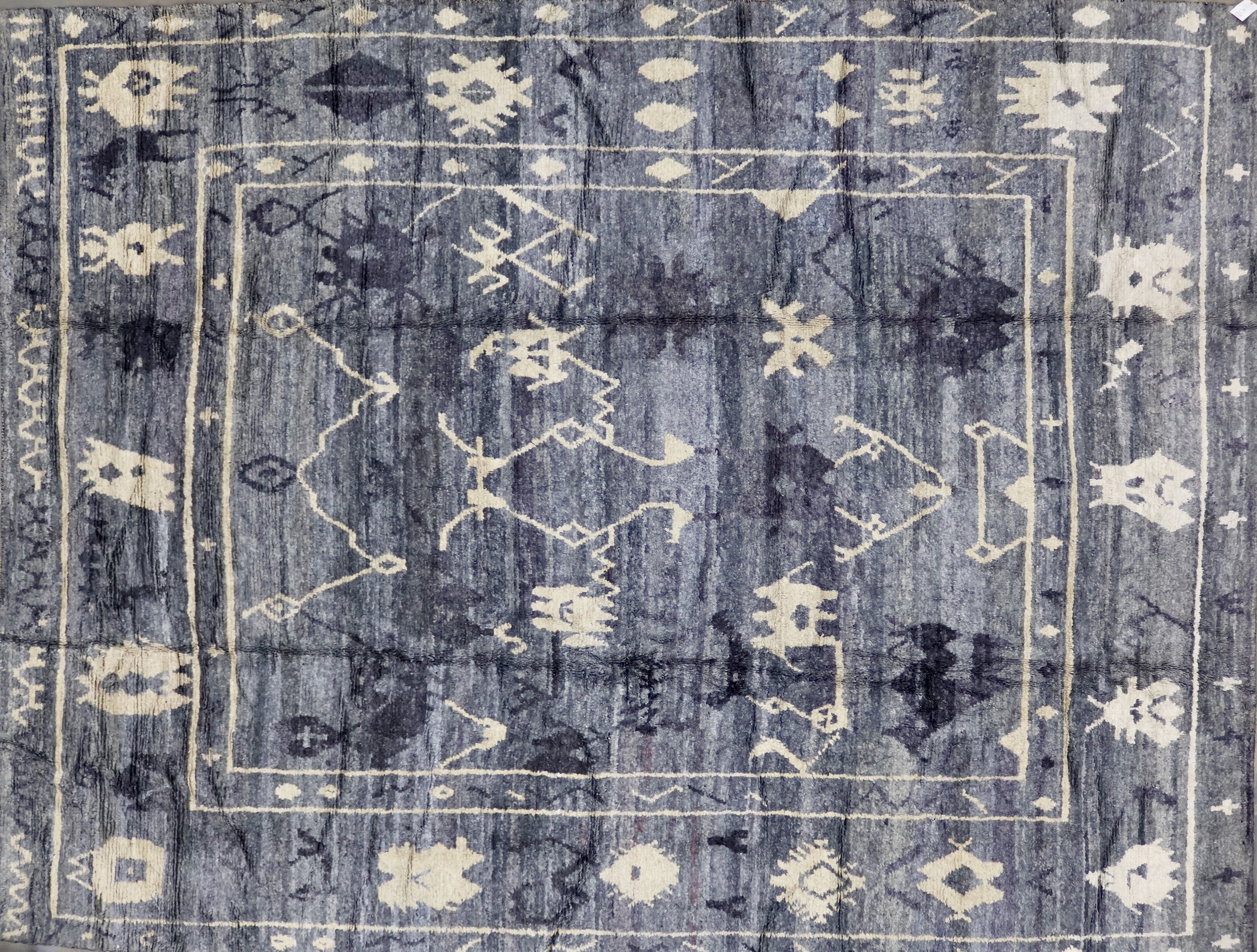 CR8177 NEW TURKISH OUSHAK RUG 10'8