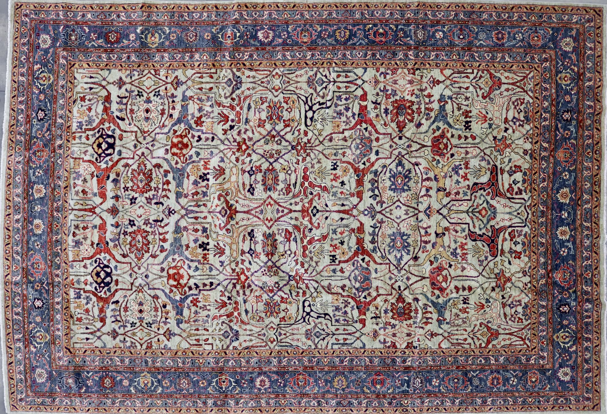 CR8319 NEW PAKISTANI MAHAL RUG 9'8