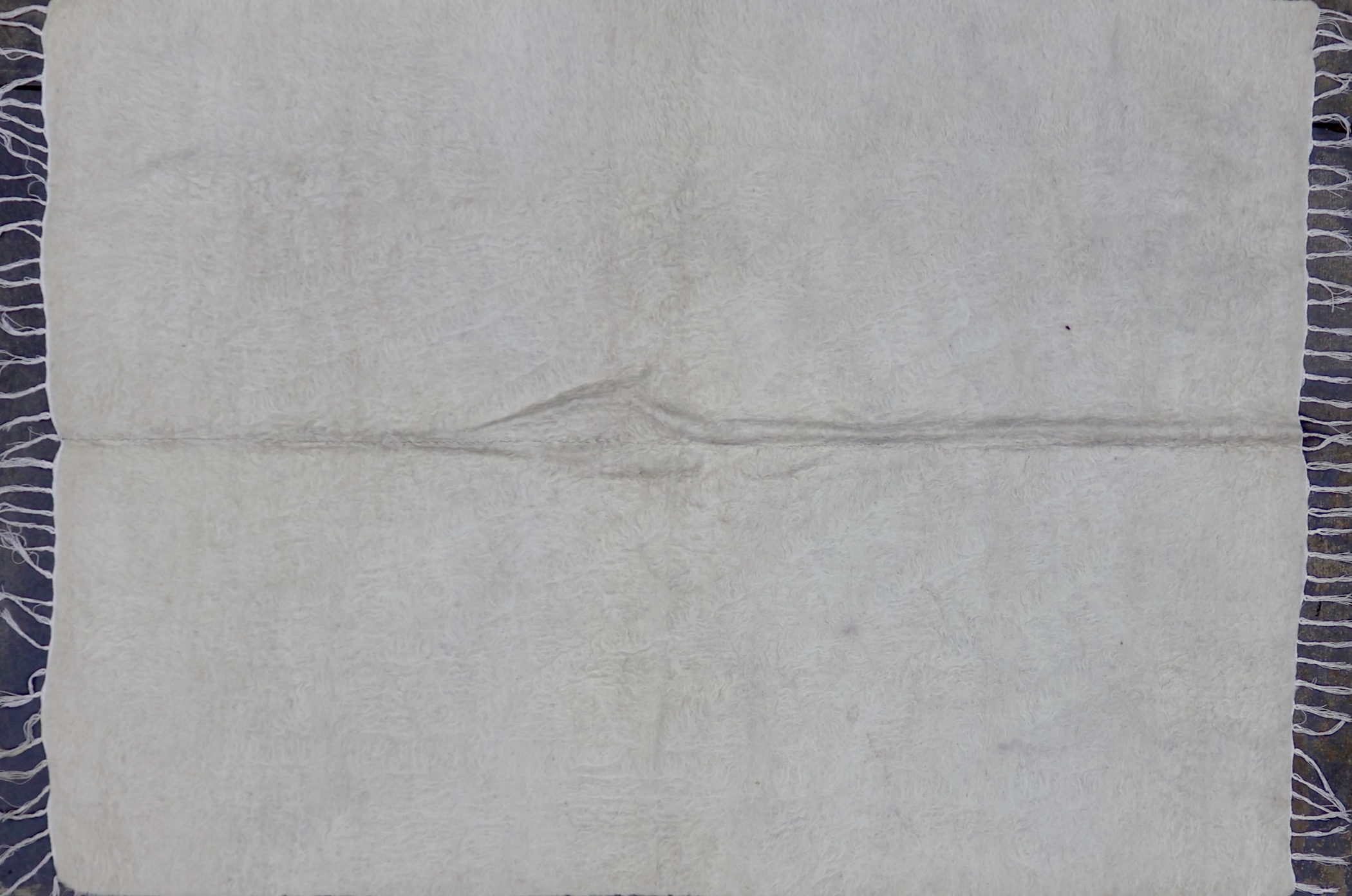 CR8622 VINTAGE 1990s TURKISH SIIRT BLANKET 4'11