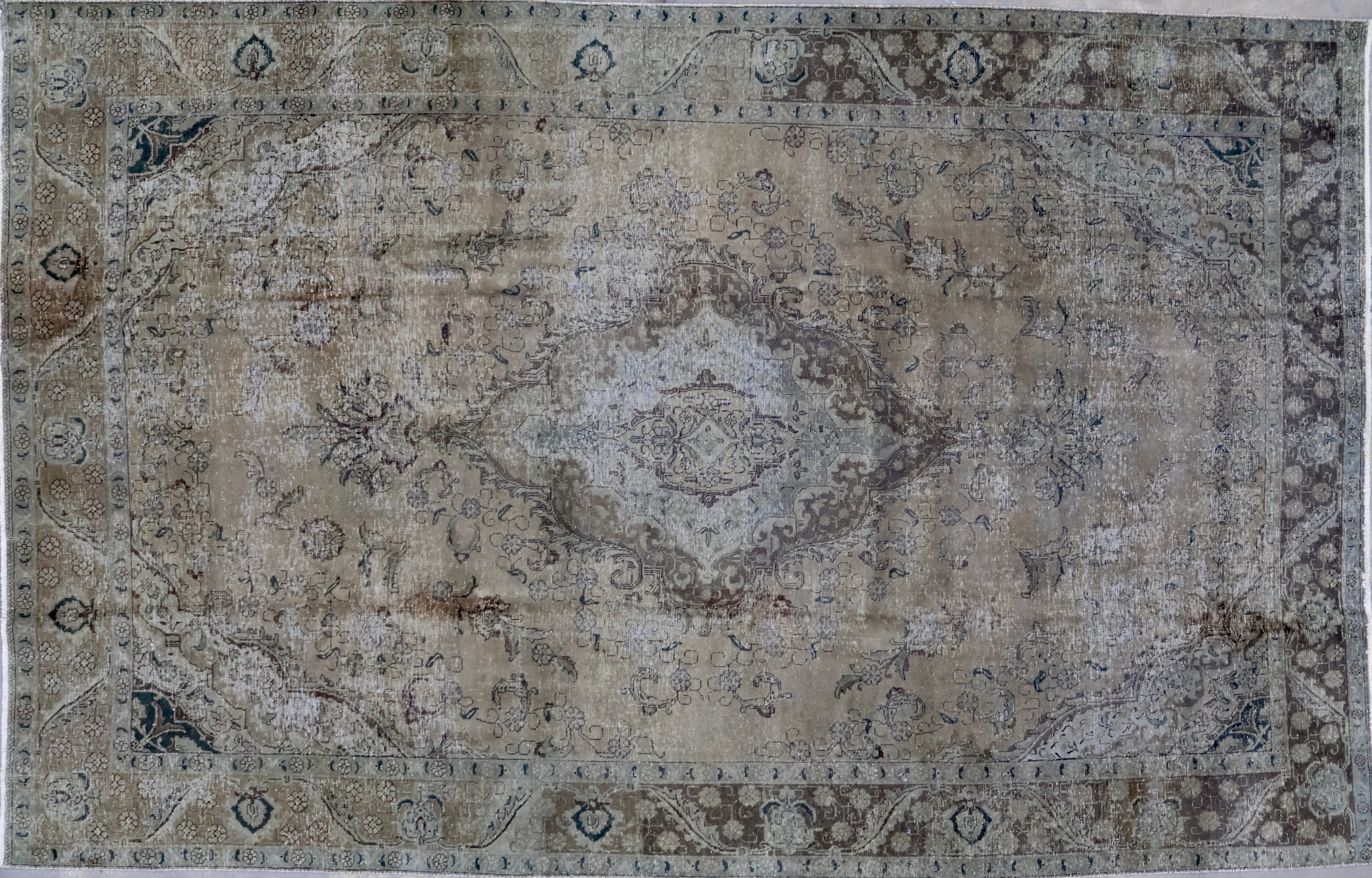 OD7910 RECLAIMED VINTAGE 1960s PERSIAN RUG 10' X 15'9