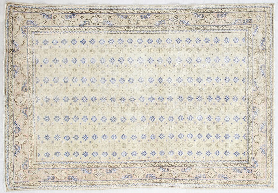 OD 4450 VINTAGE RUG  6.4 X 9.5