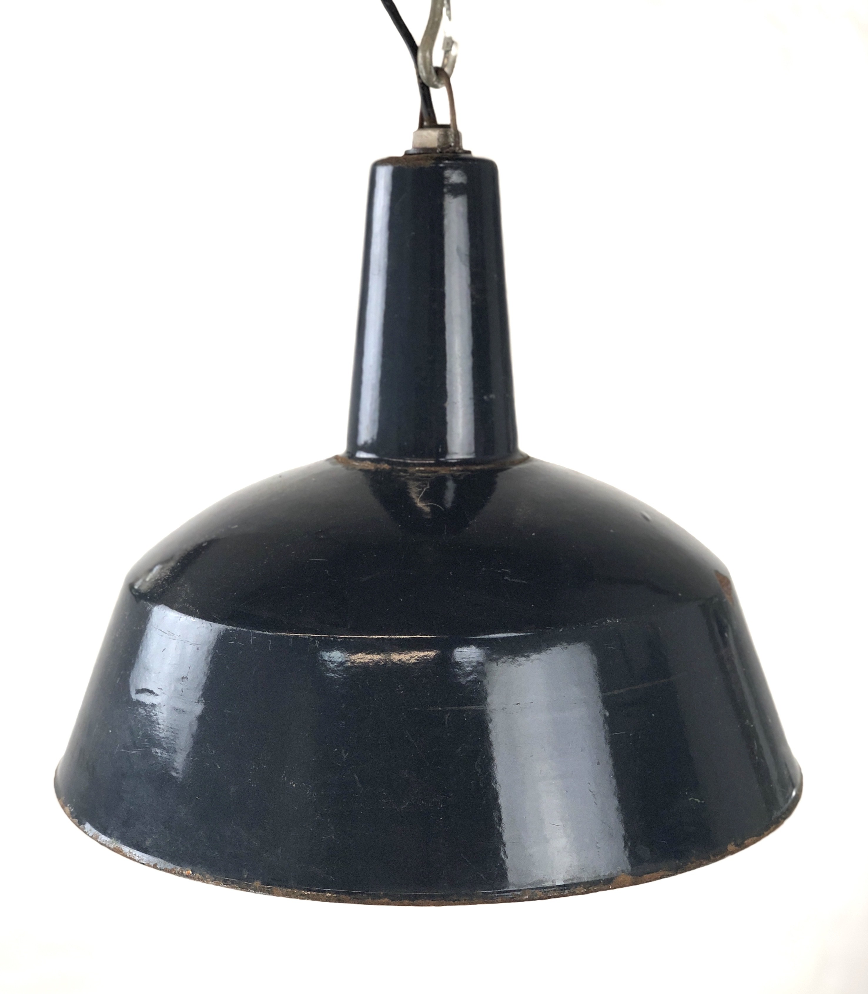 LG238 C - Large - Vintage Enamel EMAX Light