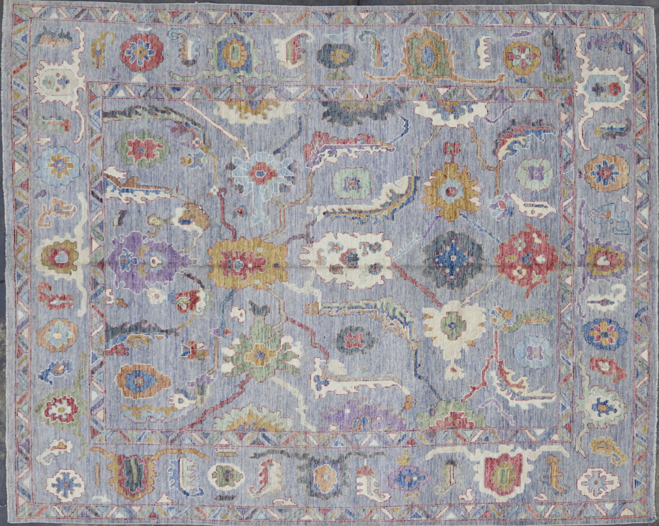 CR7860 NEW PAKISTANI OUSHAK RUG 7'10