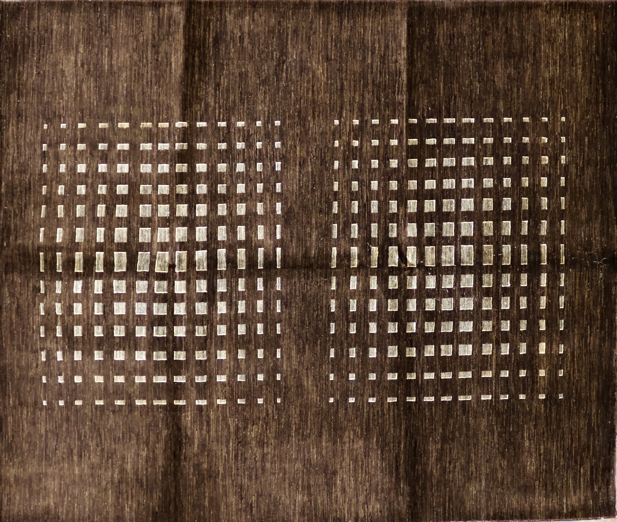 CR3531 VINTAGE 1990s PAKISTANI PESHAWAR RUG 6'9