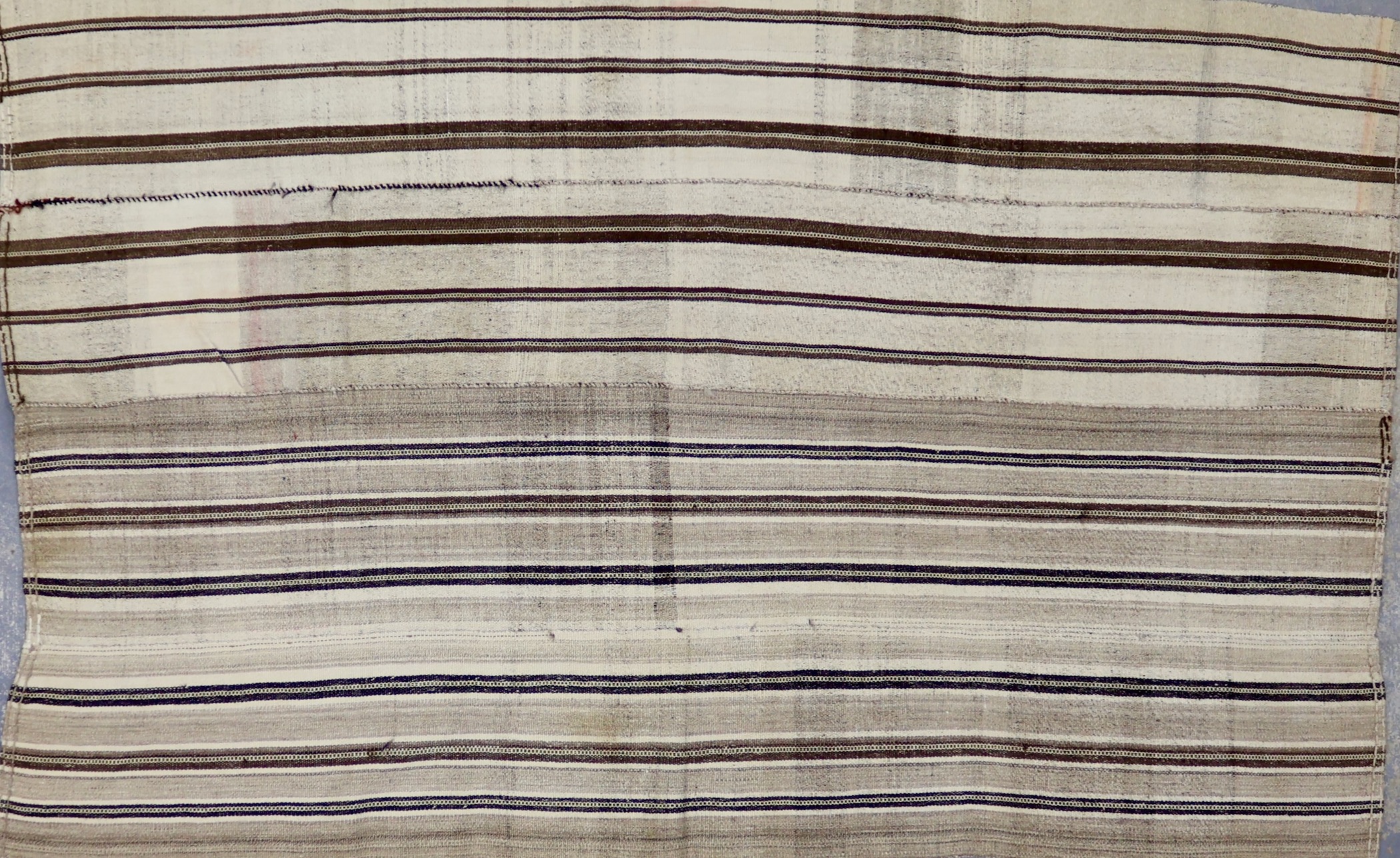 KL8143 VINTAGE TURKISH KONYA KILIM RUG 5'3