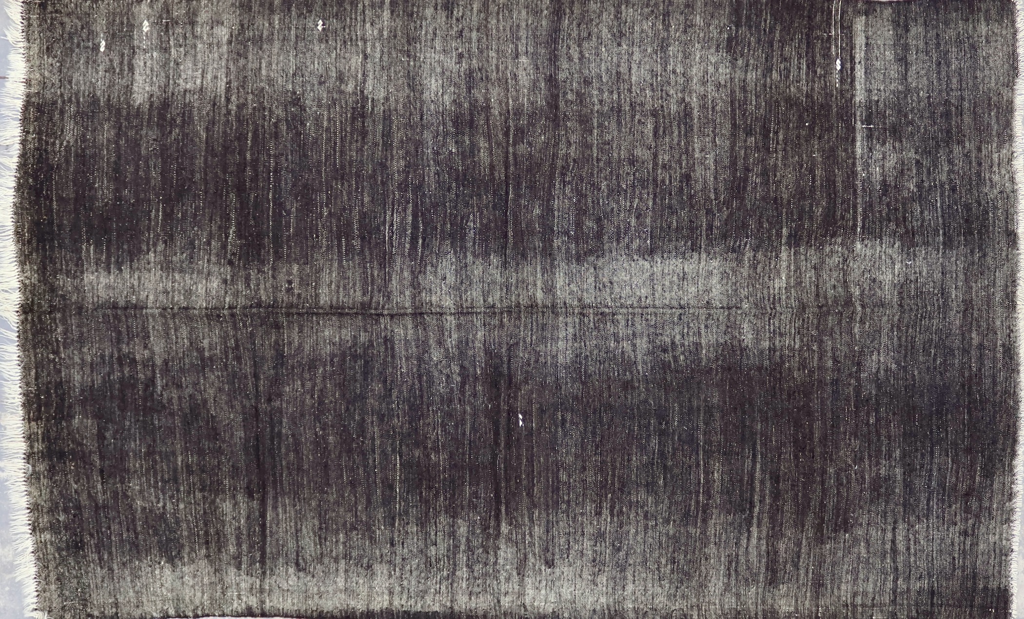 C1394 VINTAGE TURKISH GOAT HAIR KILIM RUG 7'3