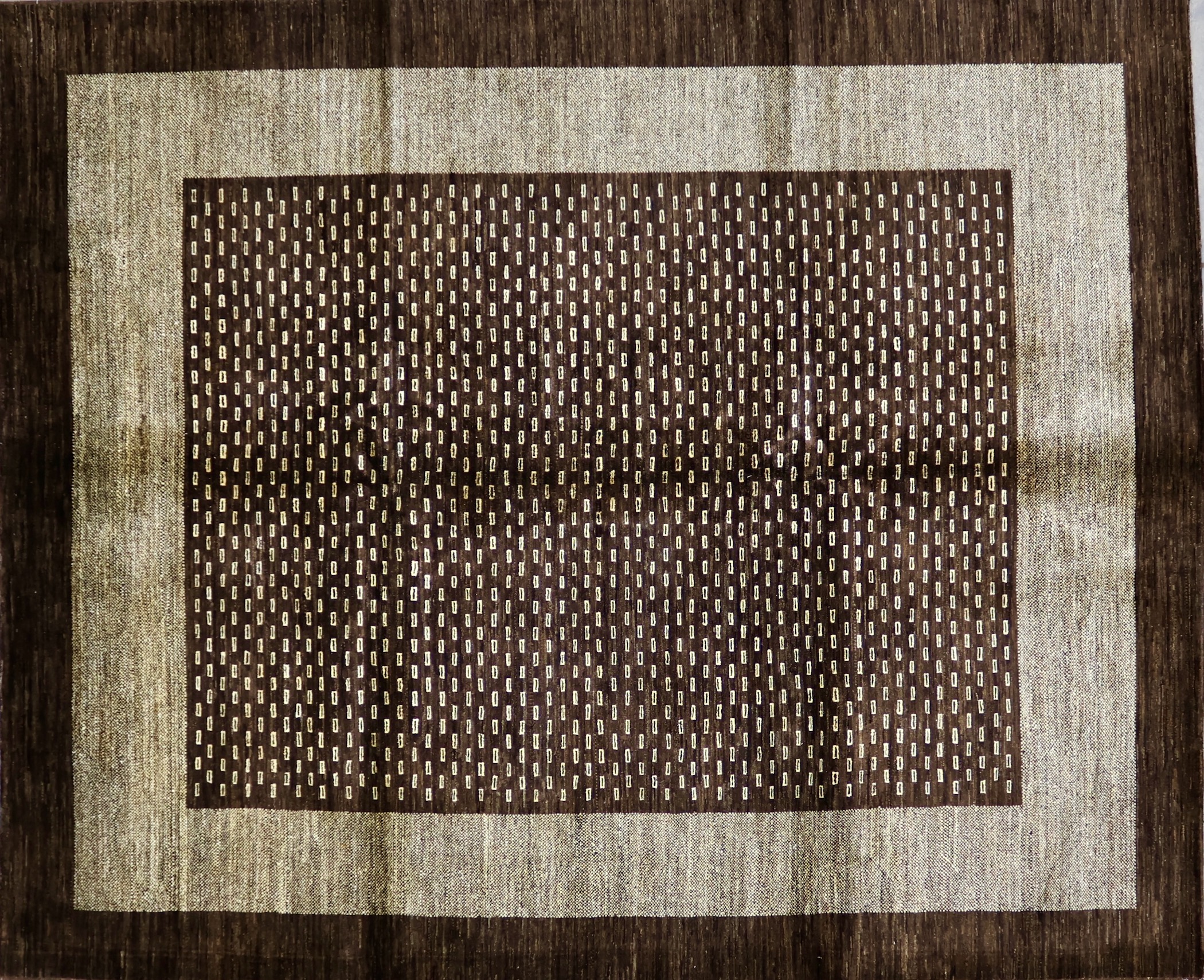 CR3708 VINTAGE 1990s PAKISTANI PESHAWAR RUG 6'8