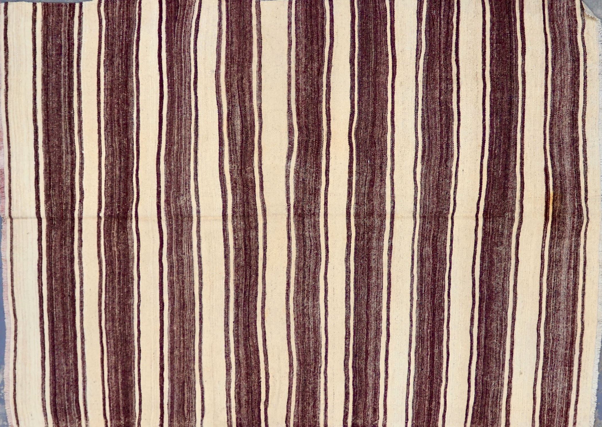 KL5209 VINTAGE 1970s TURKISH KONYA KILIM 5'5