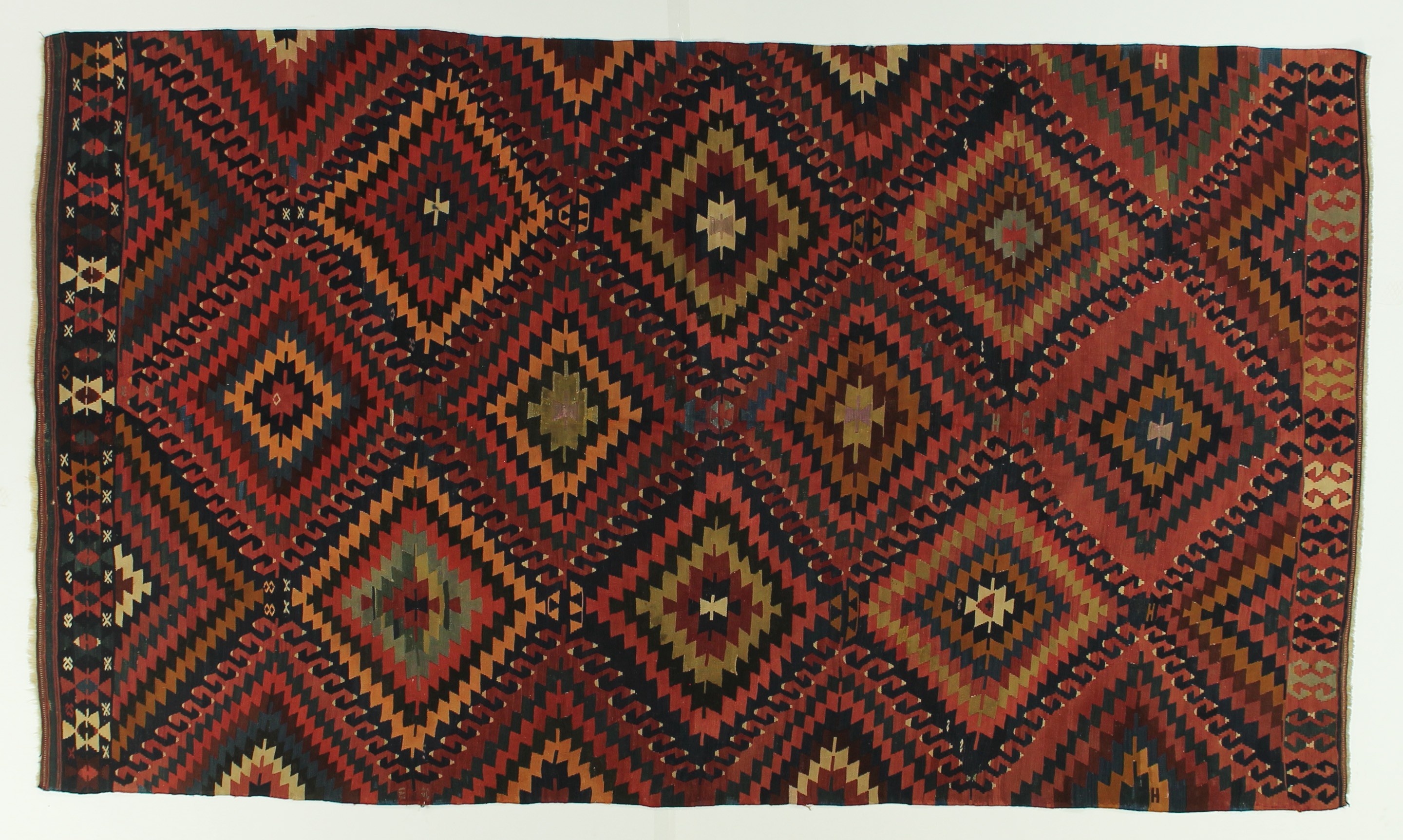 KL3200 - ANTIQUE AYDIN  KILIM  5.7 X 9.9