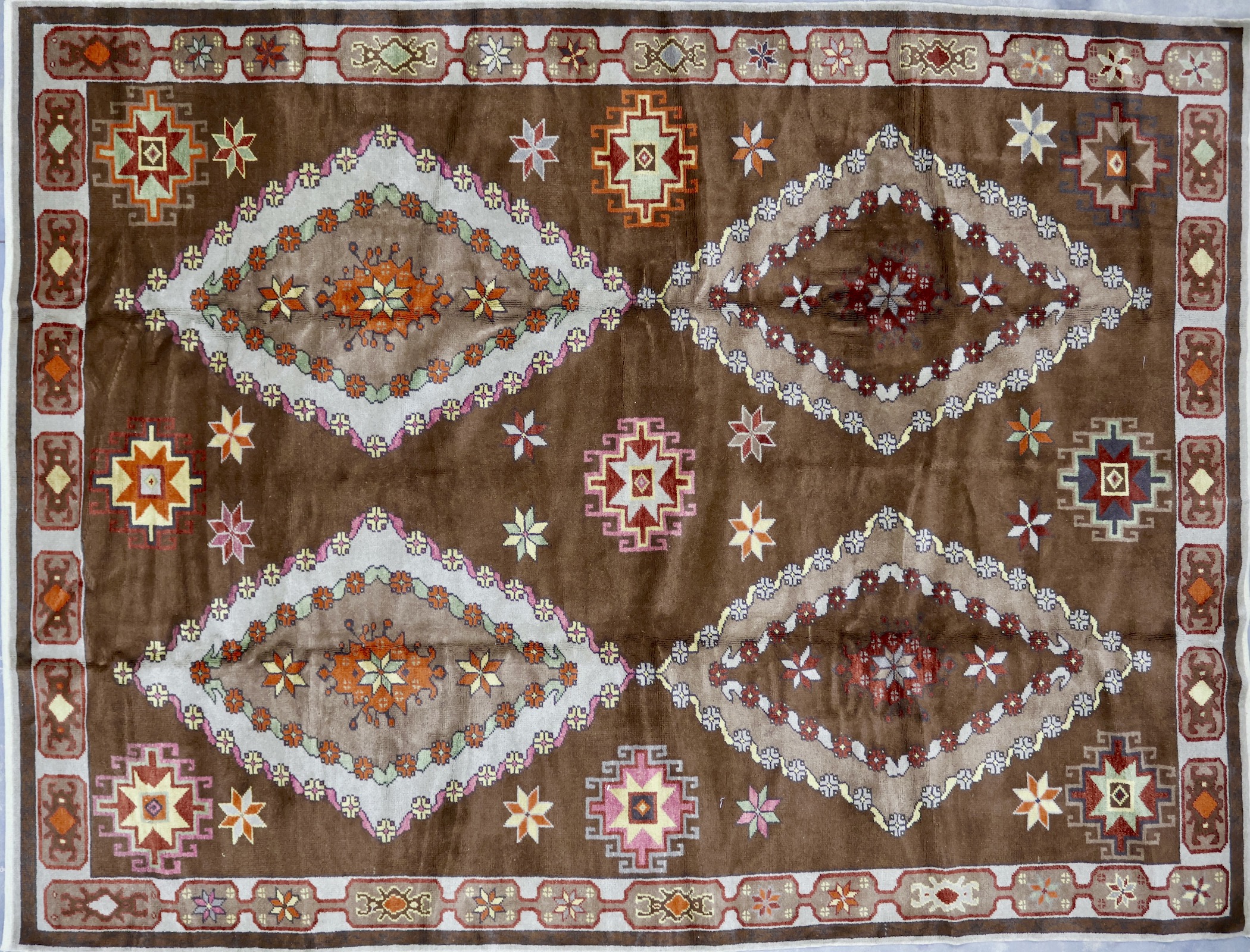 CR8472 NEW TURKISH KARS RUG 9'11