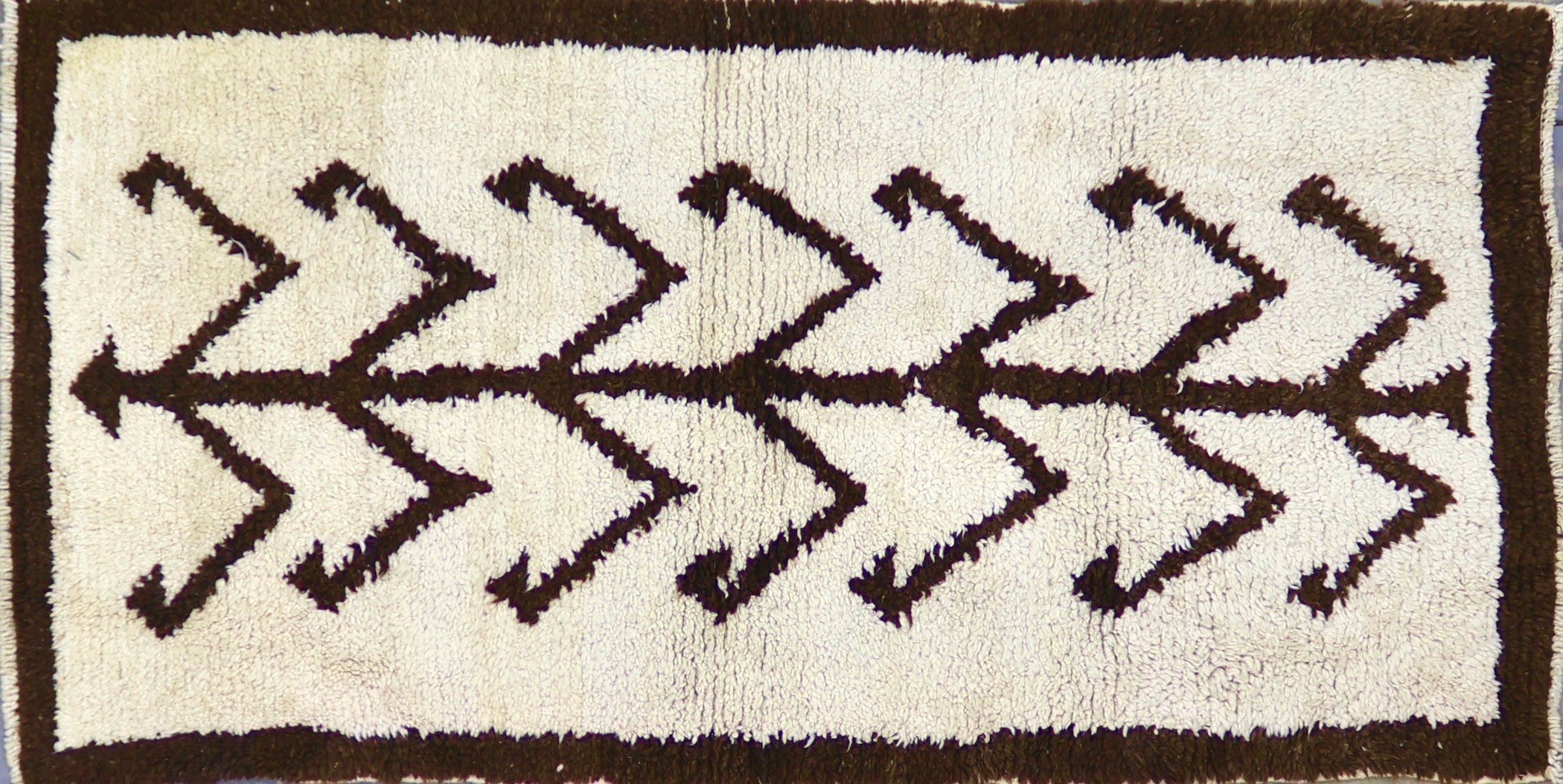 CR3245 VINTAGE 1970s TURKISH KARAPINAR RUG 3'11