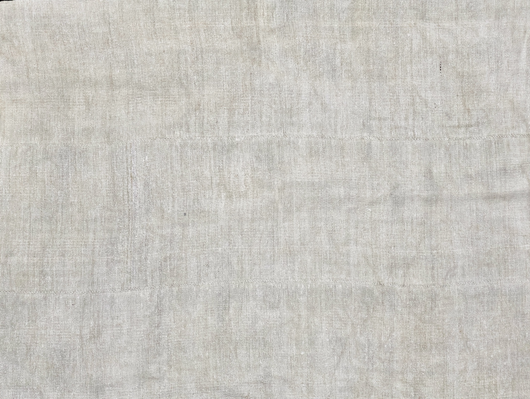 KL8639 RECLAIMED VINTAGE TURKISH HEMP KILIM RUG 4'10