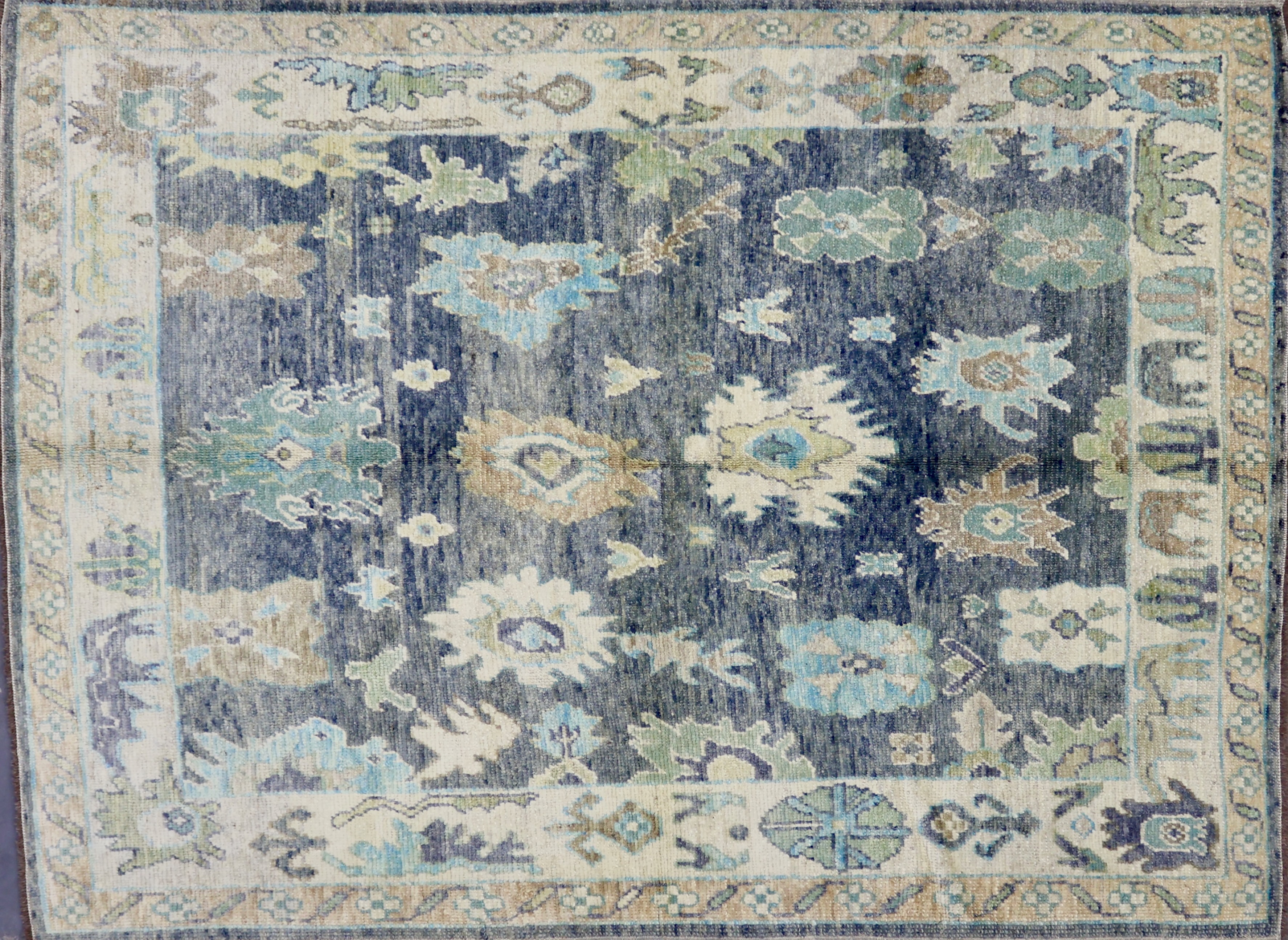 CR8102 NEW TURKISH OUSHAK RUG 5'7