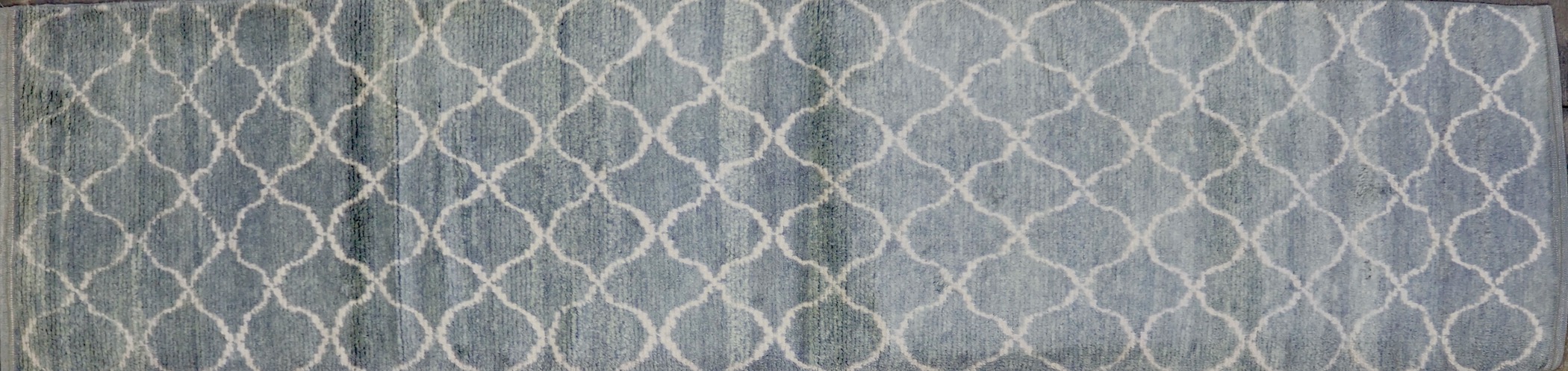 CR5576 MODERN TURKISH RUNNER 3' X 12'8