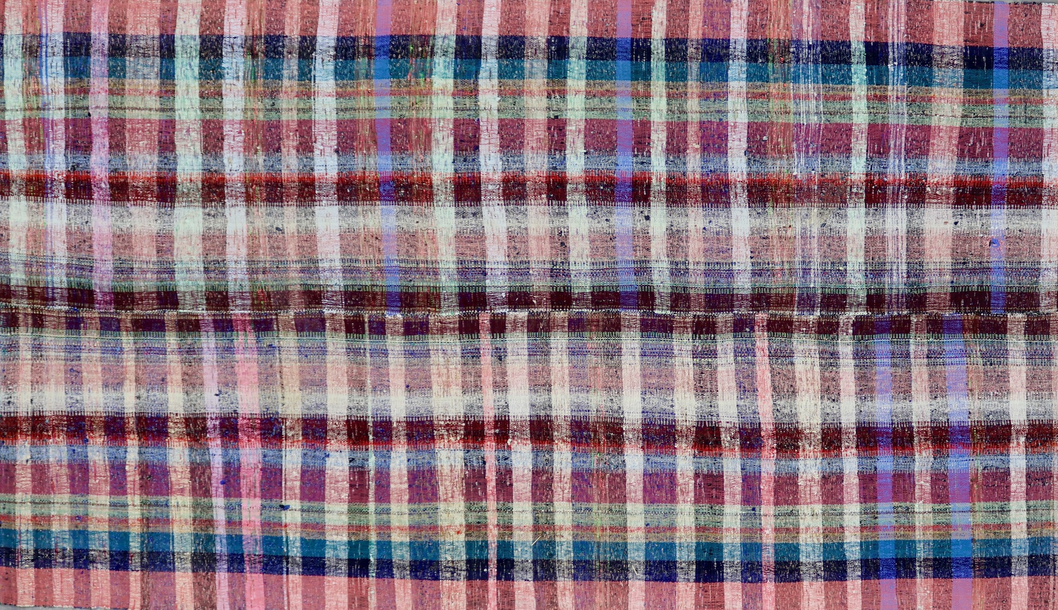 CH988 VINTAGE TURKISH CHAPUT KILIM RUG 6'9