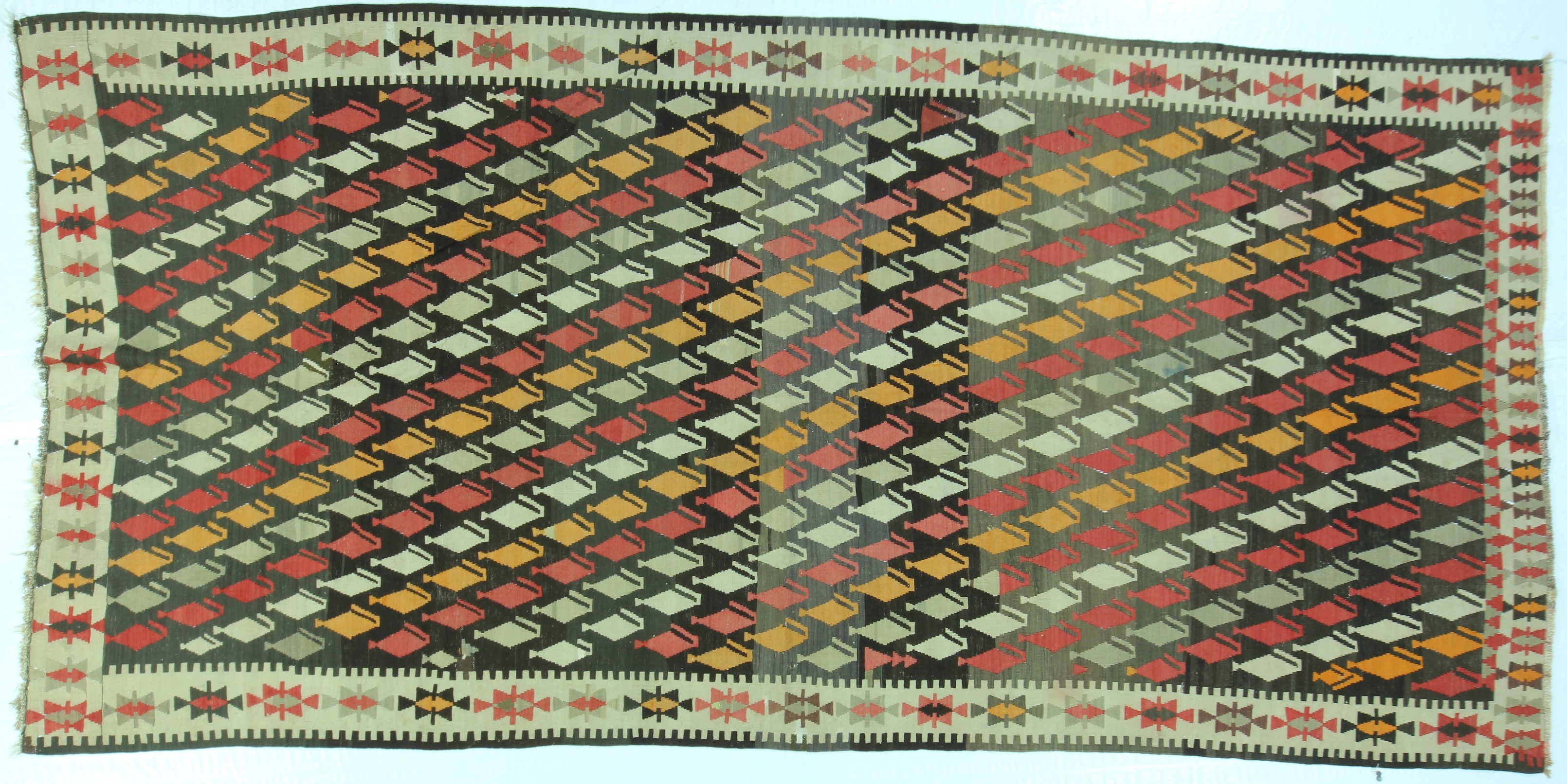 TK155 VINTAGE KILIM 5.8x11.2