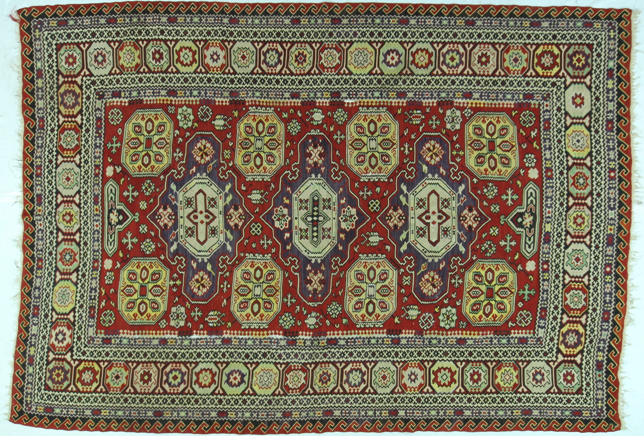 KK7100 VINTAGE KILIM 7x9.11