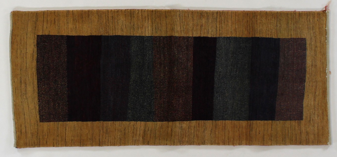 HR12- MODERN GABBEH DESIGN RUG  2.4 X 6