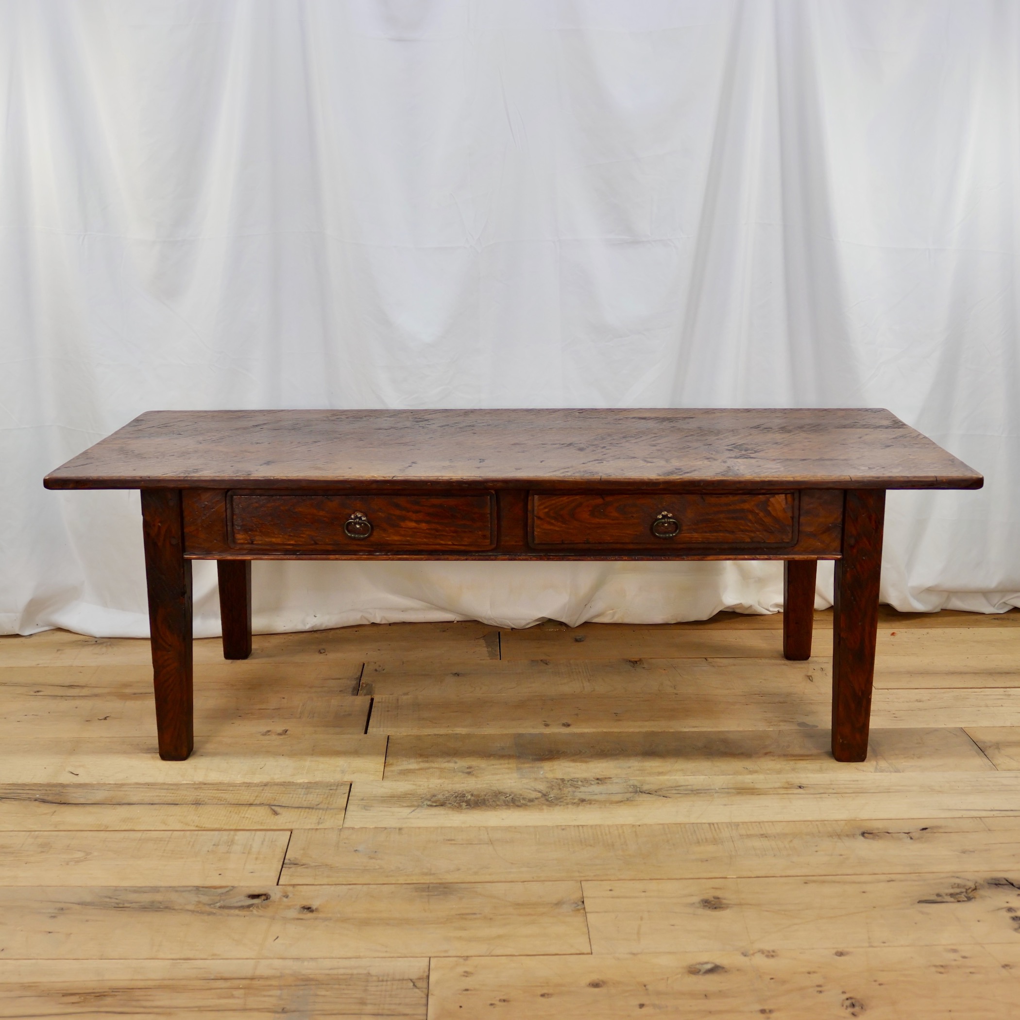 TB663B WOOD COFFEE TABLE WITH TWO DRAWERS