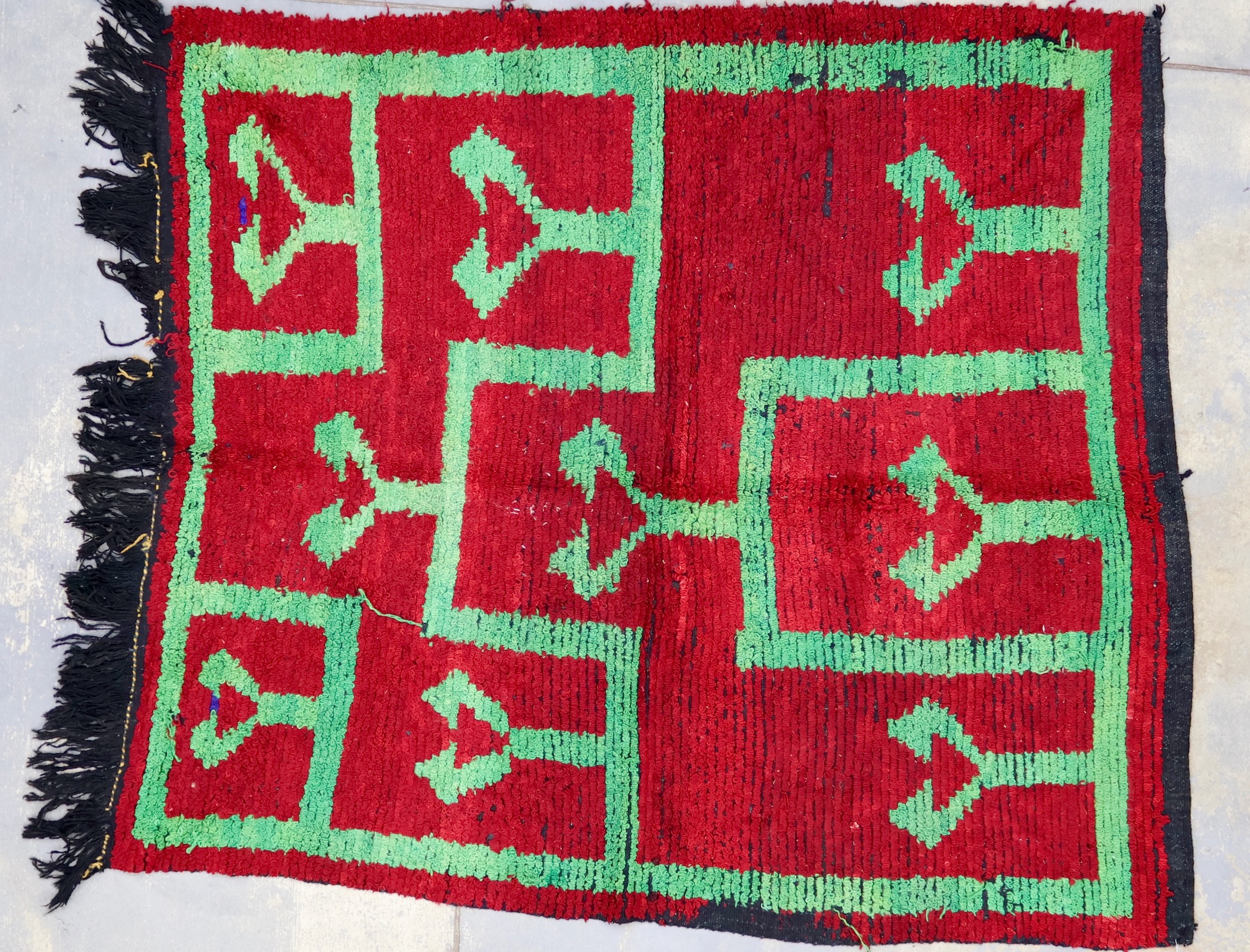 KL3416 VINTAGE KONYA RUG 5'3