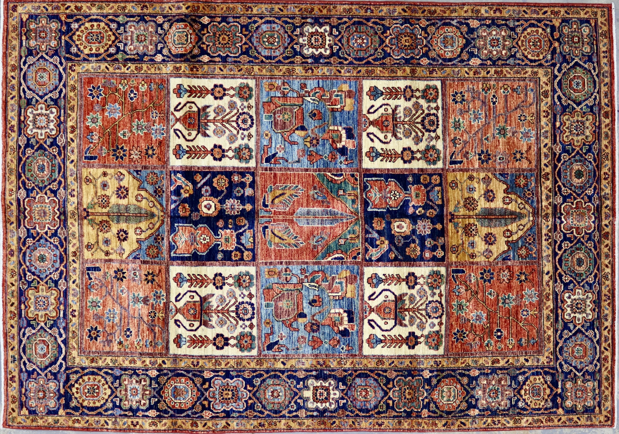 CR8232 NEW PAKISTANI BAKHTIARI RUG 6'3
