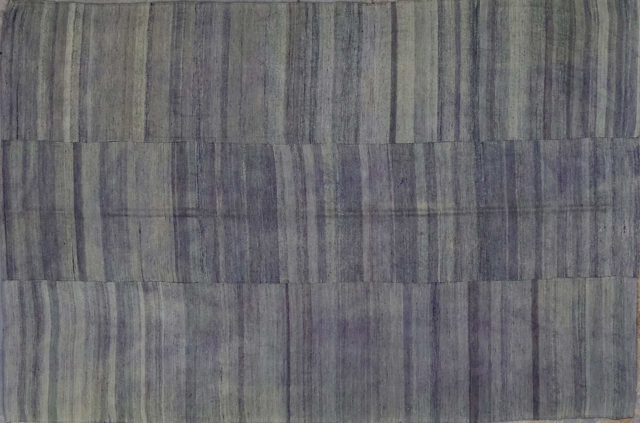 CR8663 RECLAIMED VINTAGE TURKISH KILIM RUG 5'2